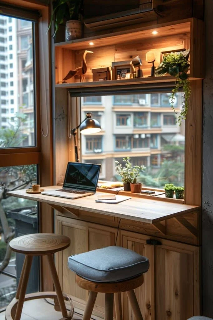 Creative Bar Top Desk Ideas