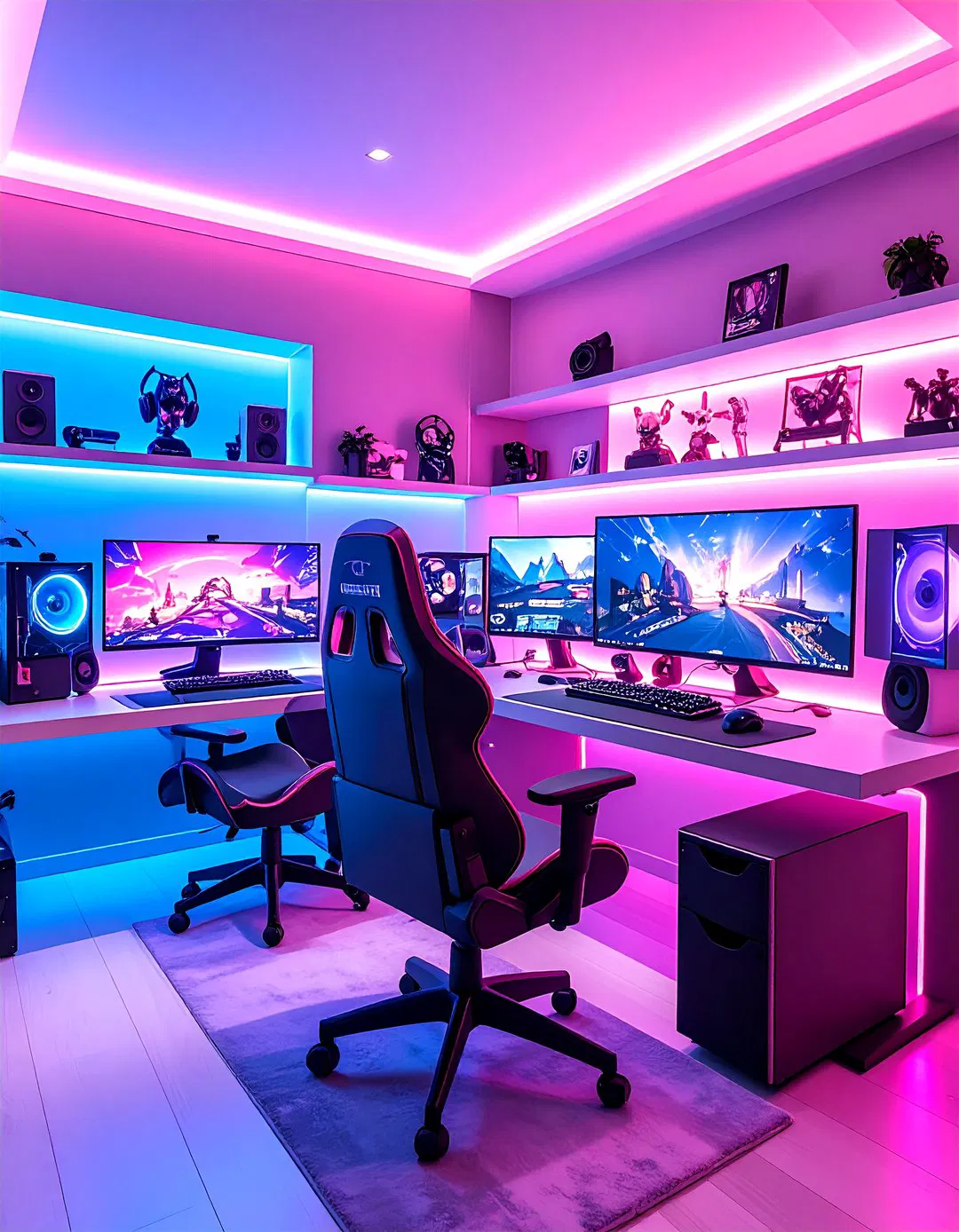 Anime-Inspired Gaming Sanctuary