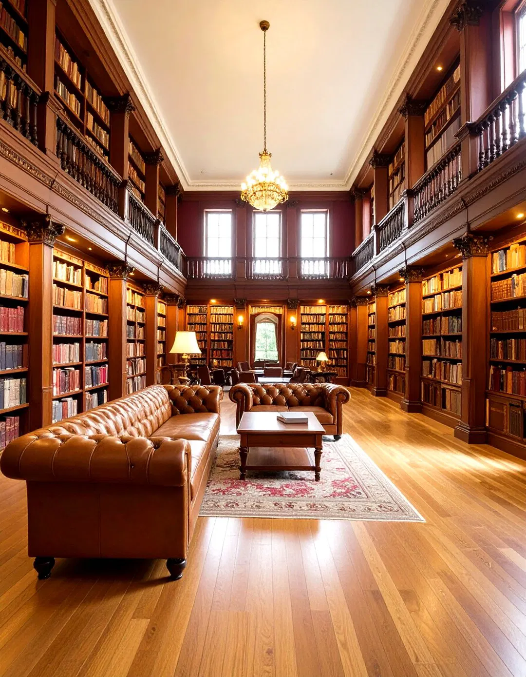 Renaissance Revival Victorian Library