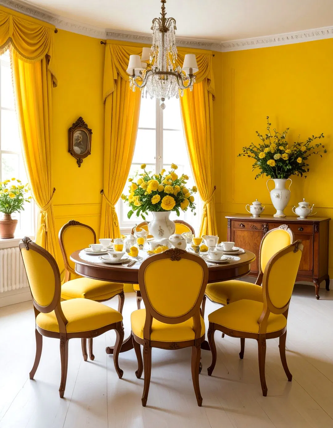 Victorian Tea Room Living Space