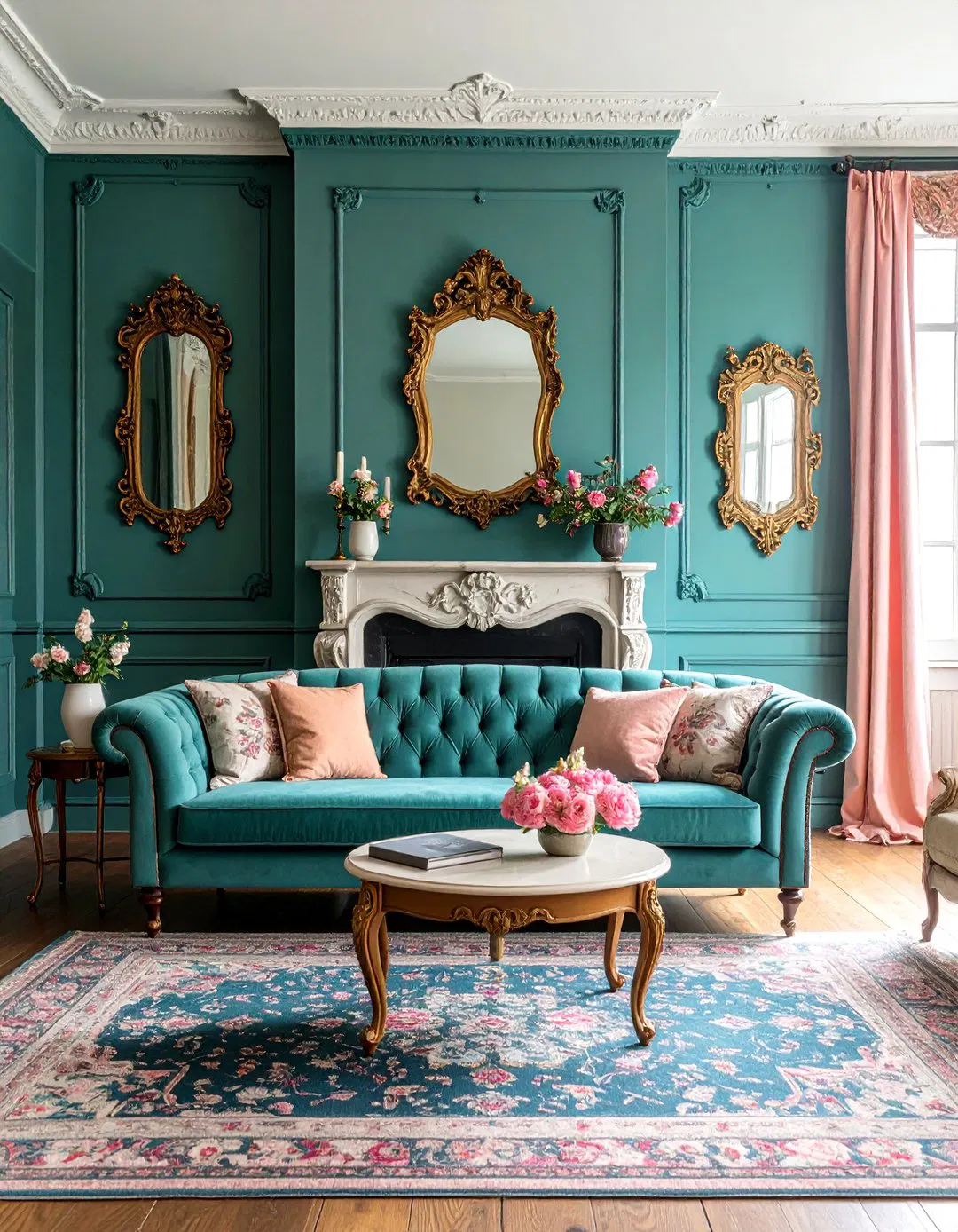 Small Victorian Living Room