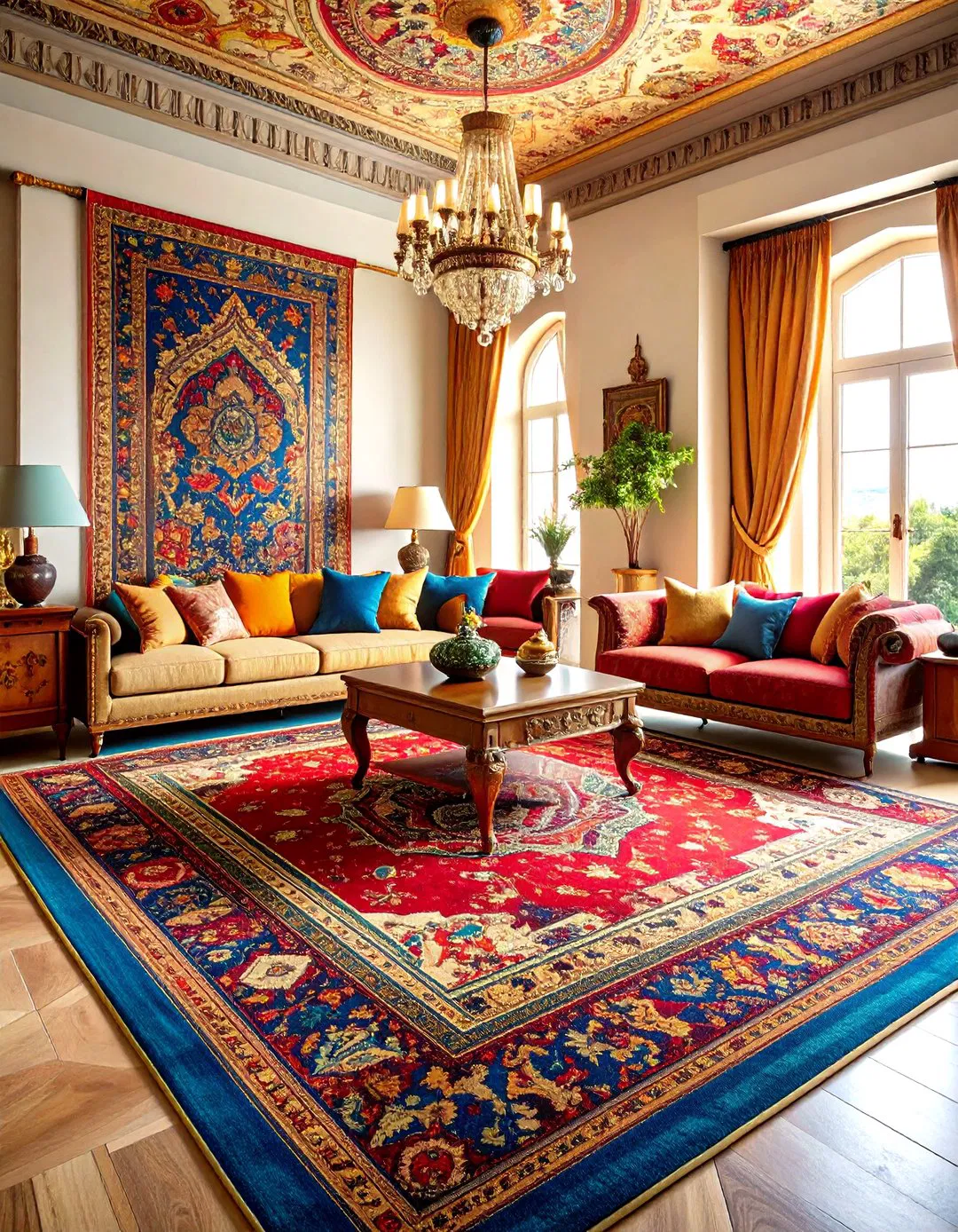 Victorian Persian Carpet Paradise