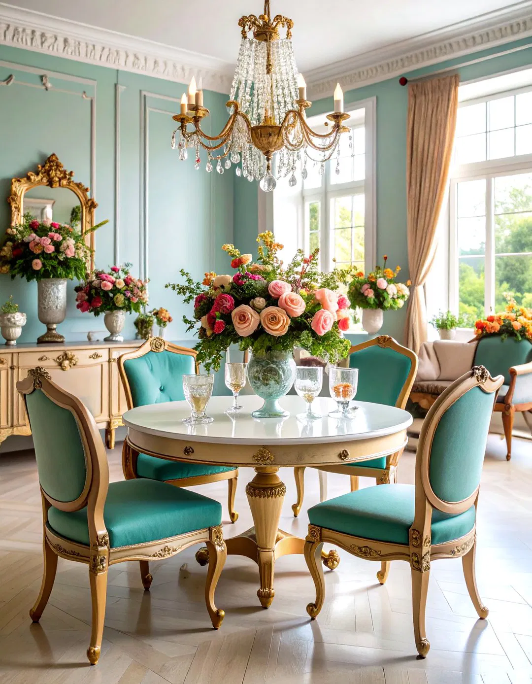 Victorian Fresh Flower Arrangements