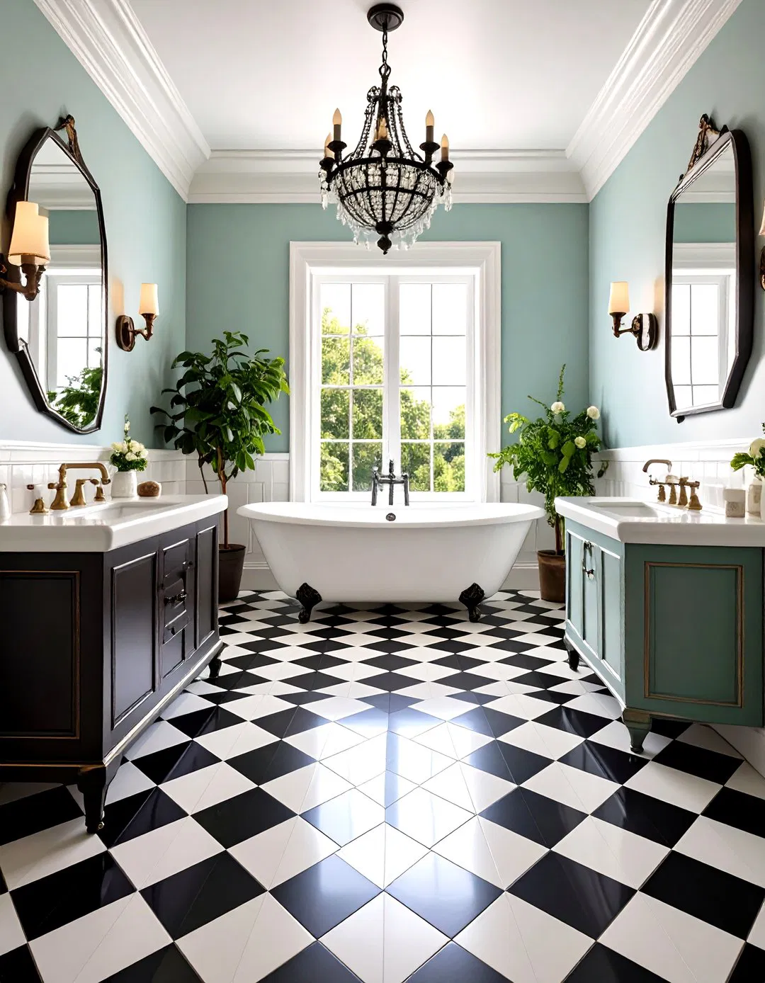Geometric Tile Floor Patterns