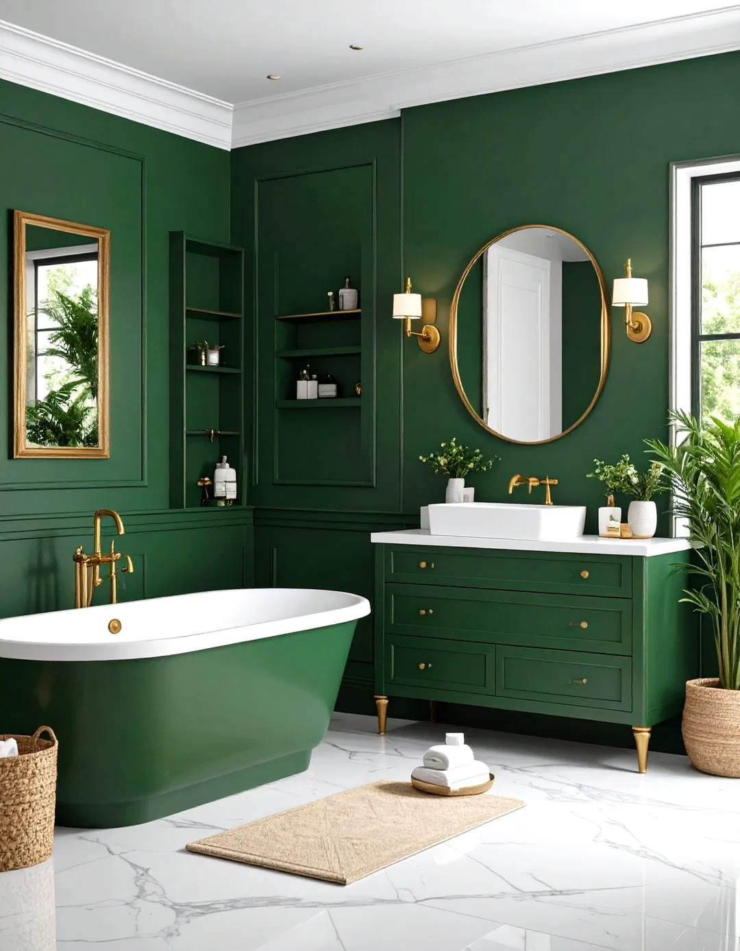 Deep Forest Green Paint Scheme
