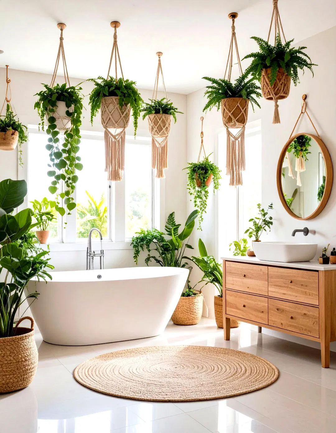 Hanging Plant Ceiling Gardens