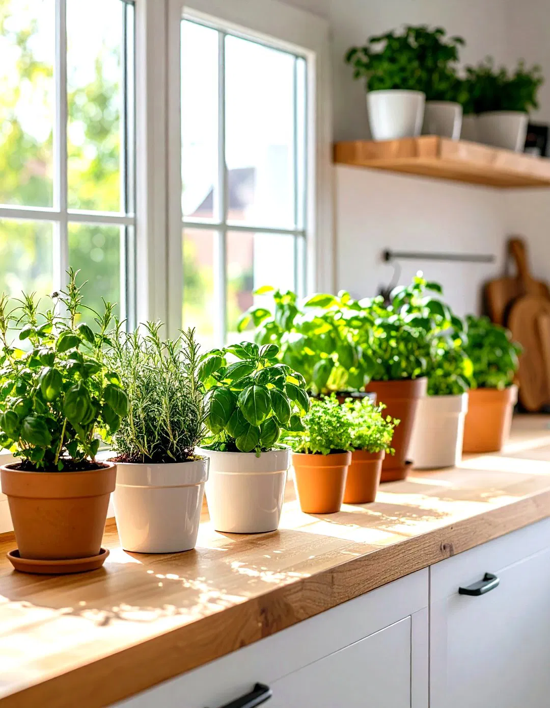 Kitchen Herb Garden Displays