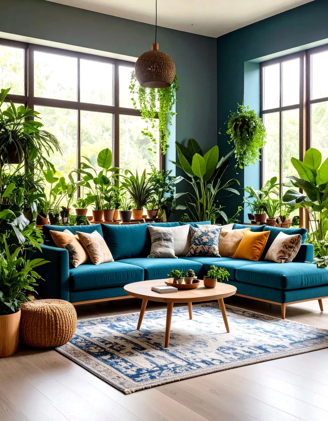 Maximalist Plant Jungle Displays