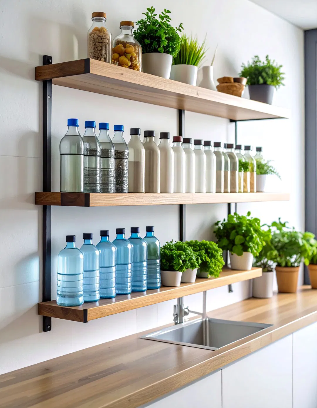 Wall Mounted Display Rack