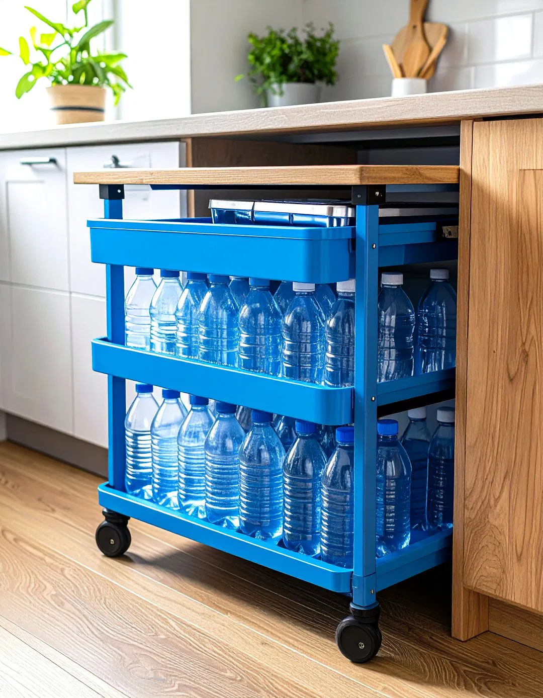 Slim Gap Storage Cart