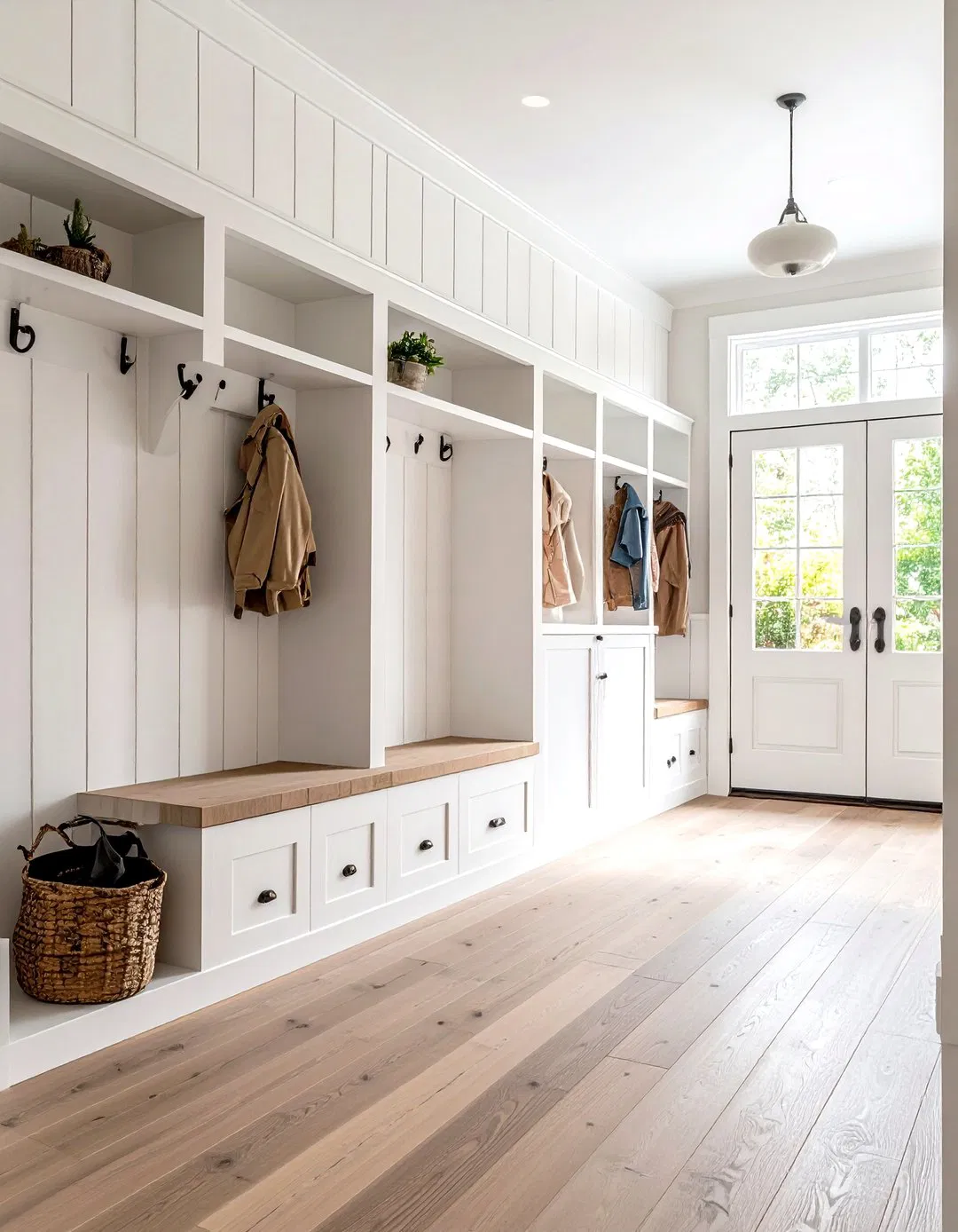 Board and Batten Farmhouse Style - Wall Trim Ideas