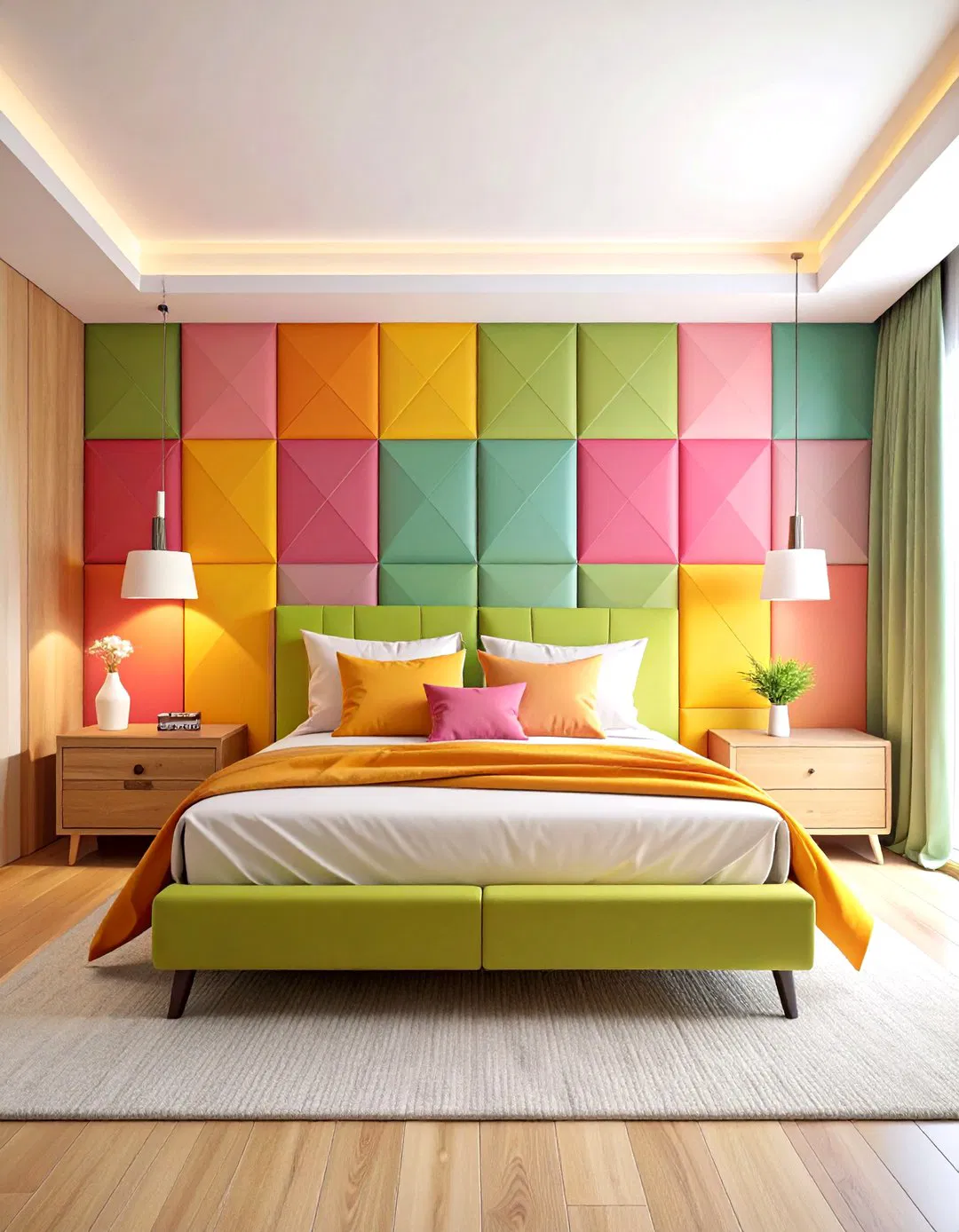 Geometric Panel Designs - Wall Trim Ideas