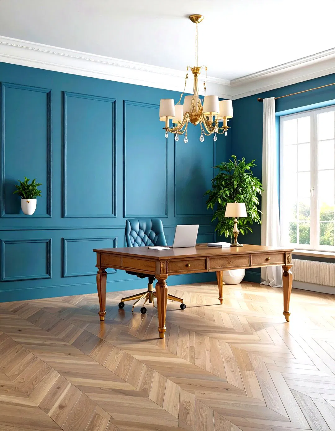 Raised Panel Sophistication - Wall Trim Ideas