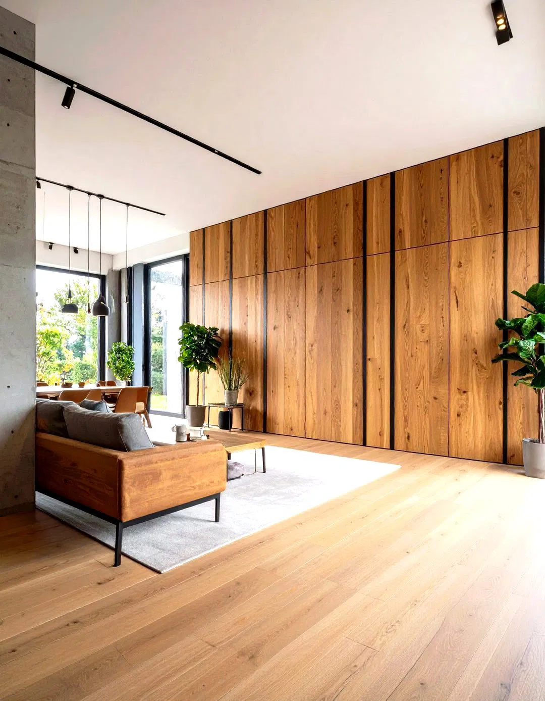 Mixed Material Combinations - Wall Trim Ideas