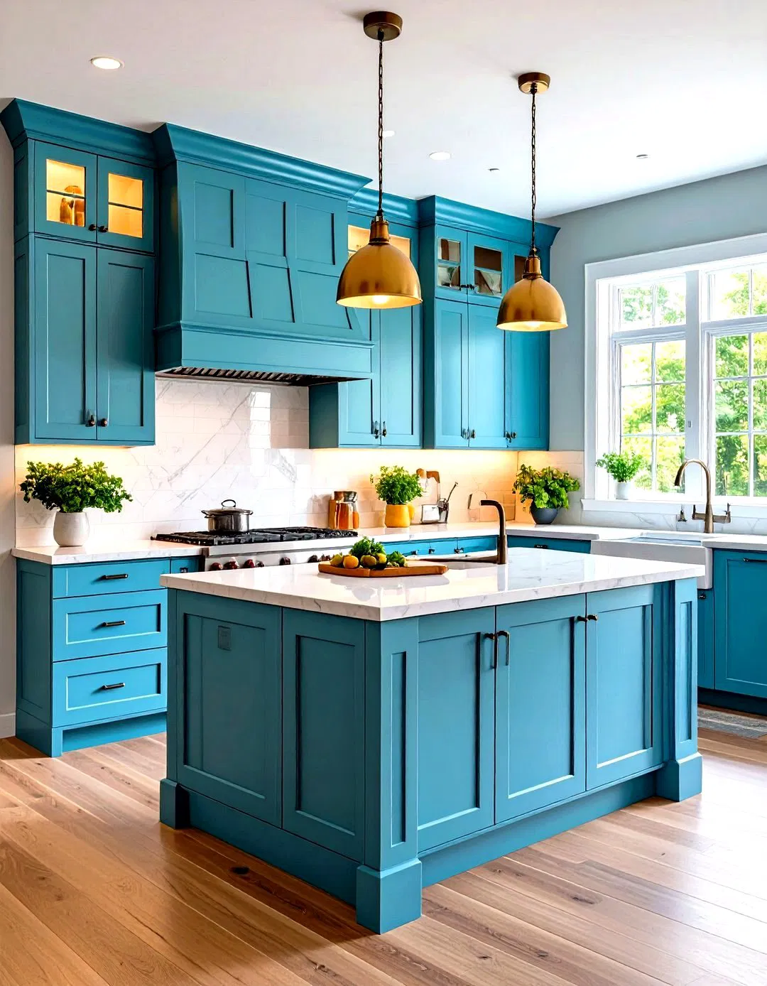 Kitchen Backsplash Integration - Wall Trim Ideas