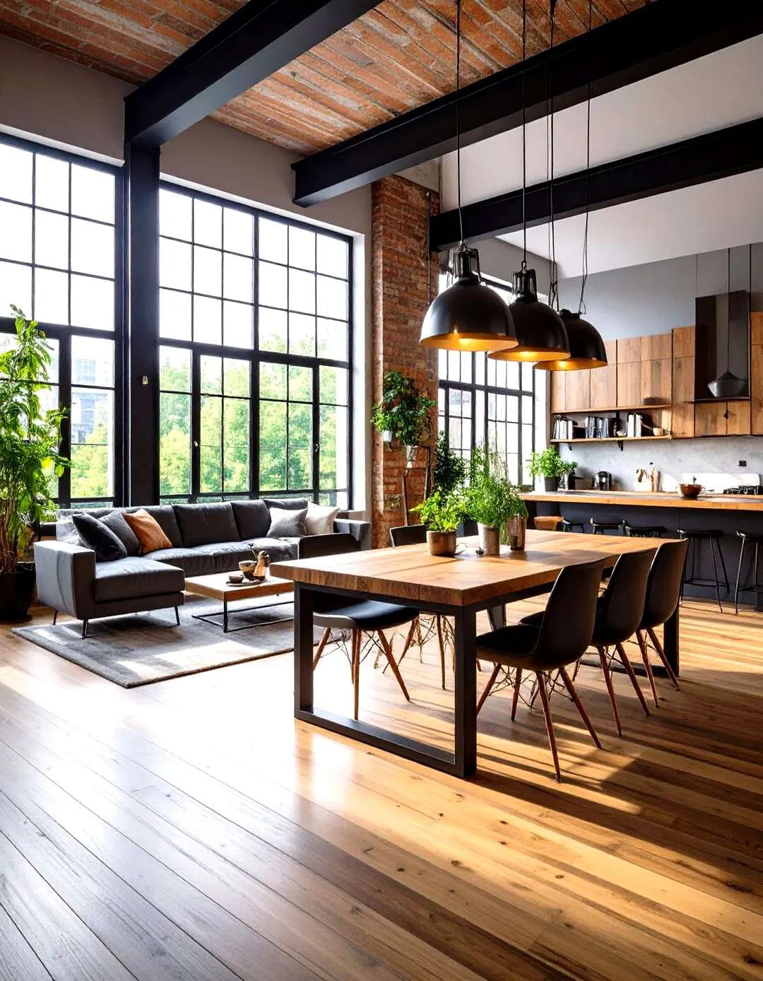 Industrial Metal Trim Accents - Wall Trim Ideas