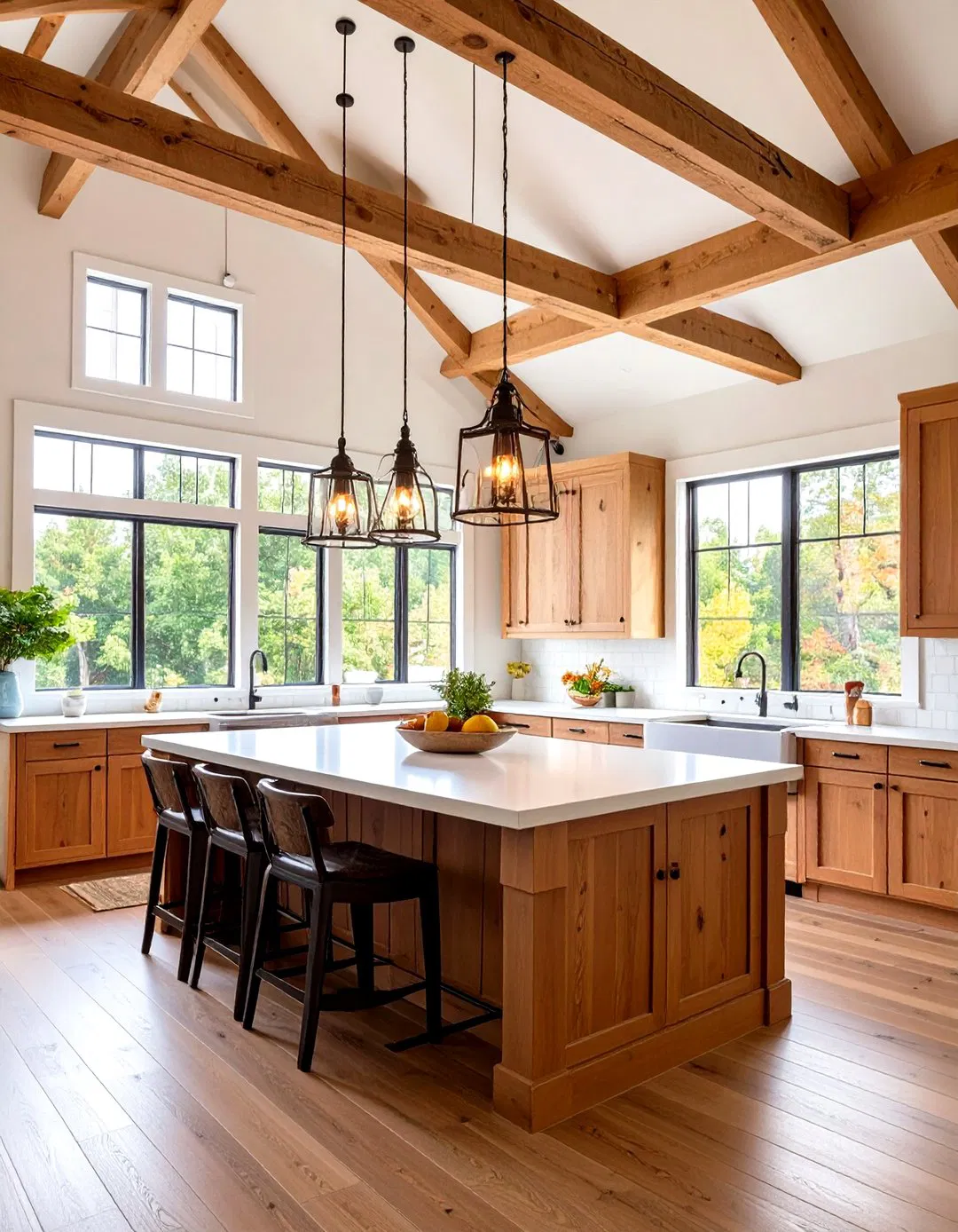 Pendant Light Clusters for Vaulted Ceilings