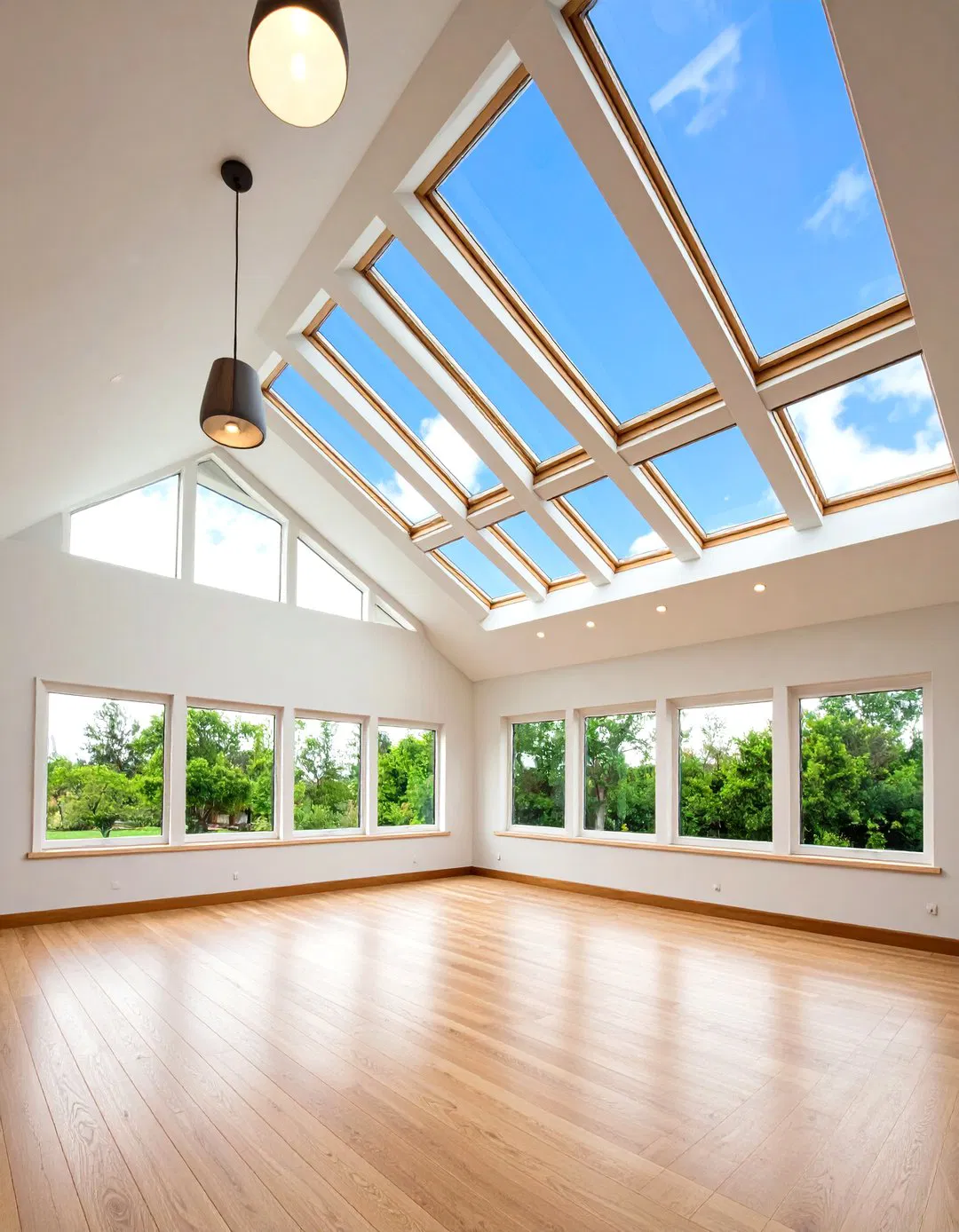 Supplemental Lighting for Skylights