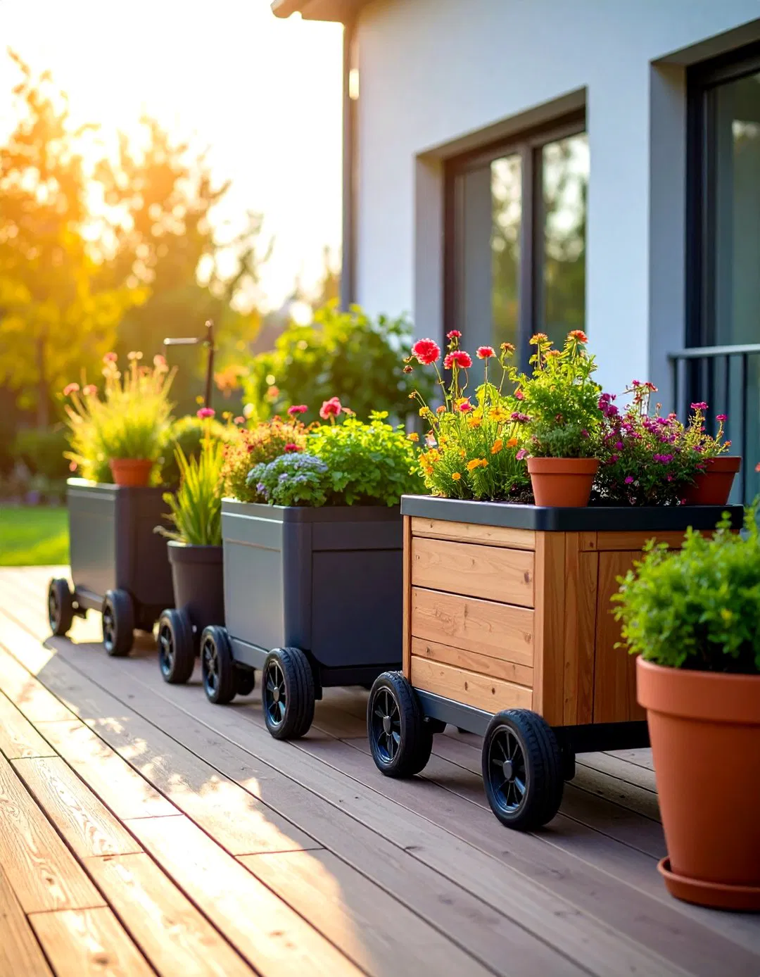 Portable Container Garden