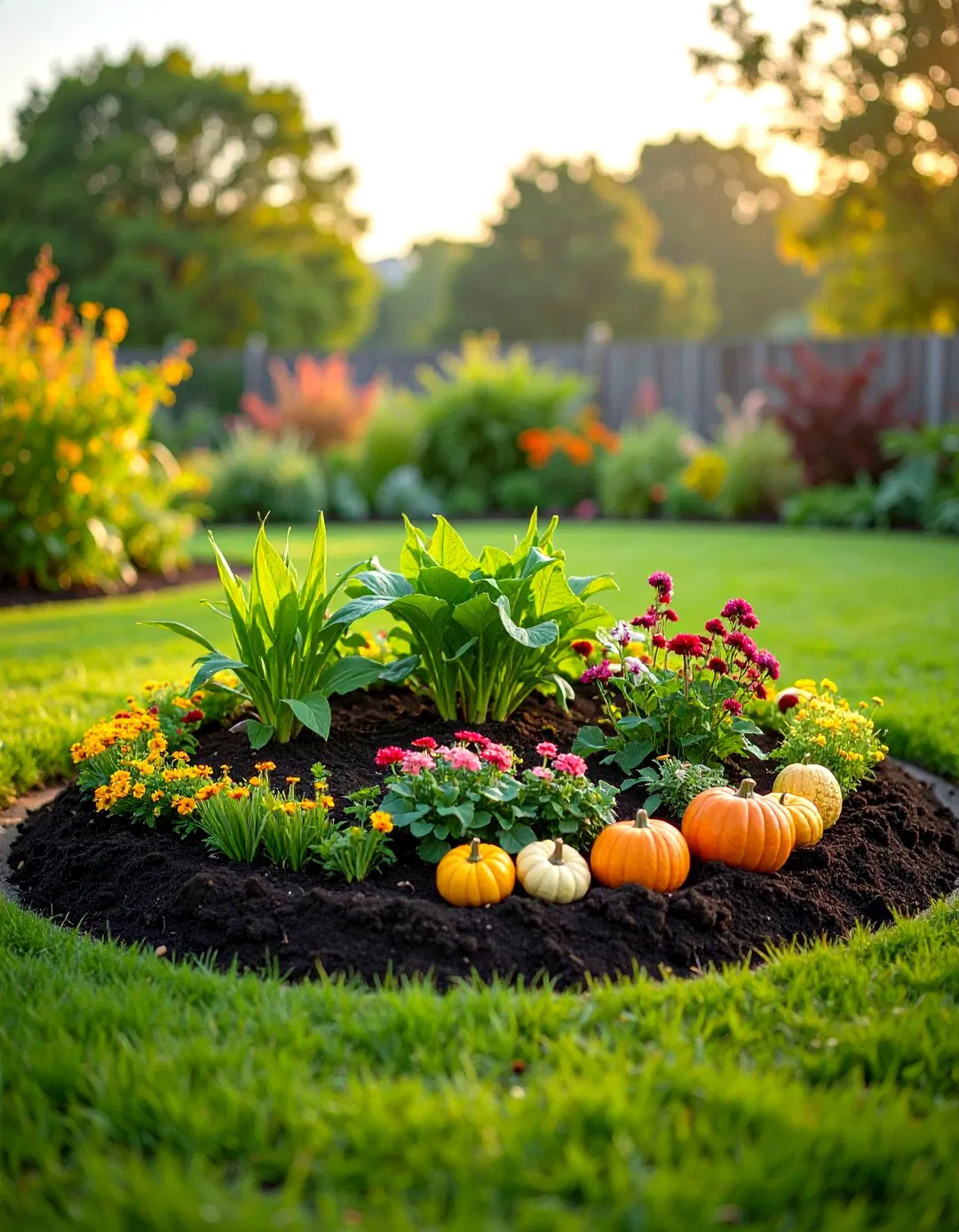 Three Sisters Companion Planting