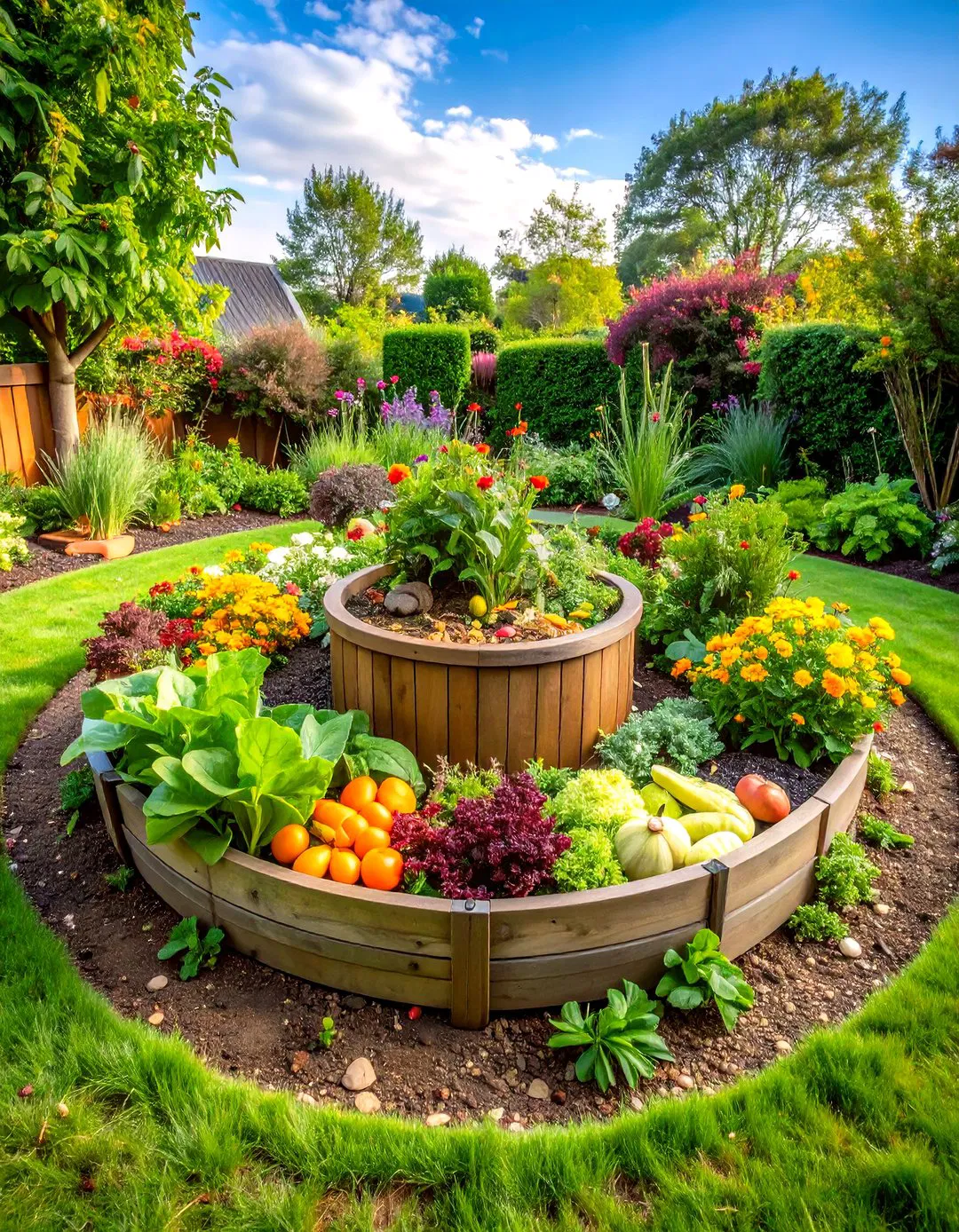 Keyhole Garden Design