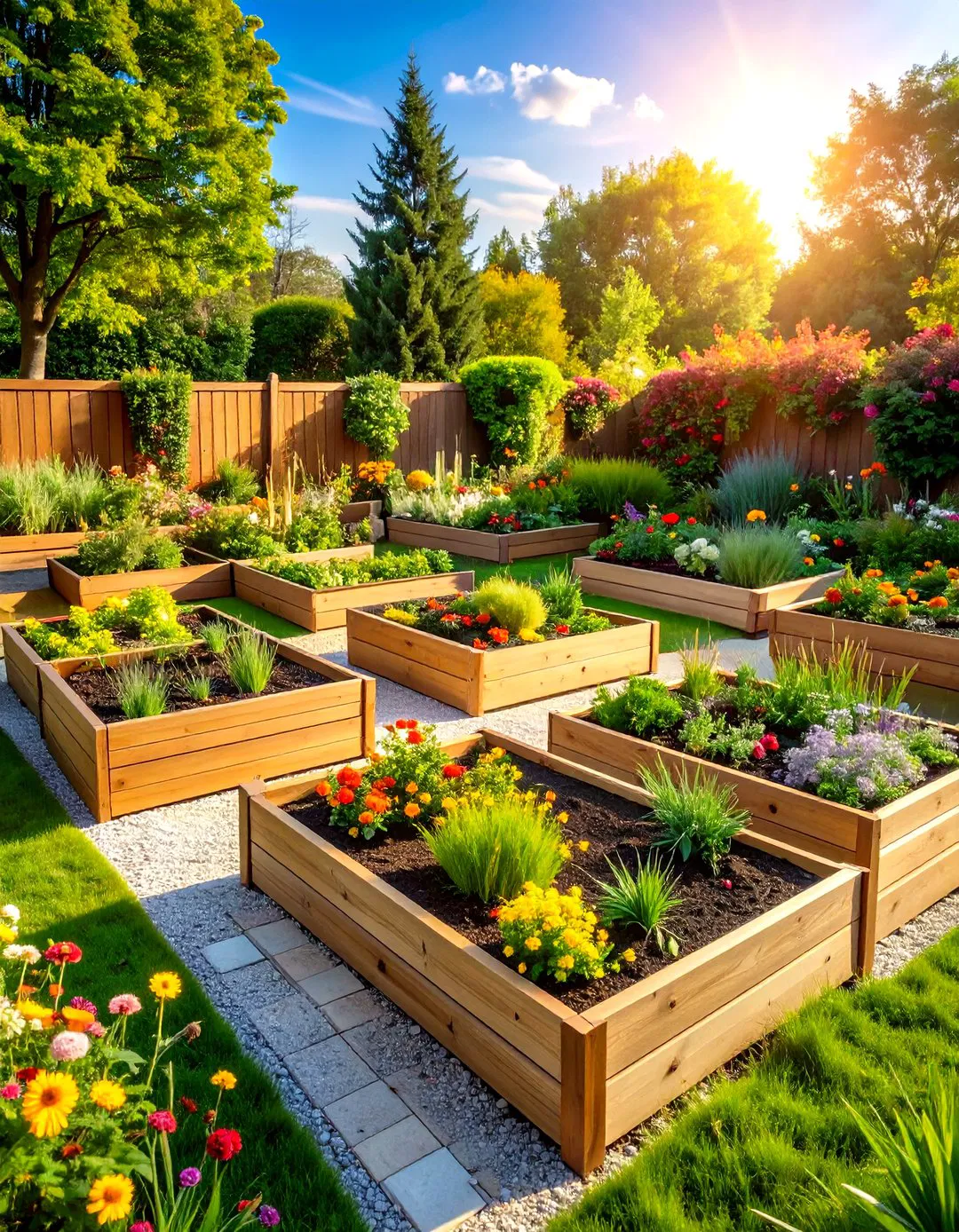 Raised Bed Microclimate Zones