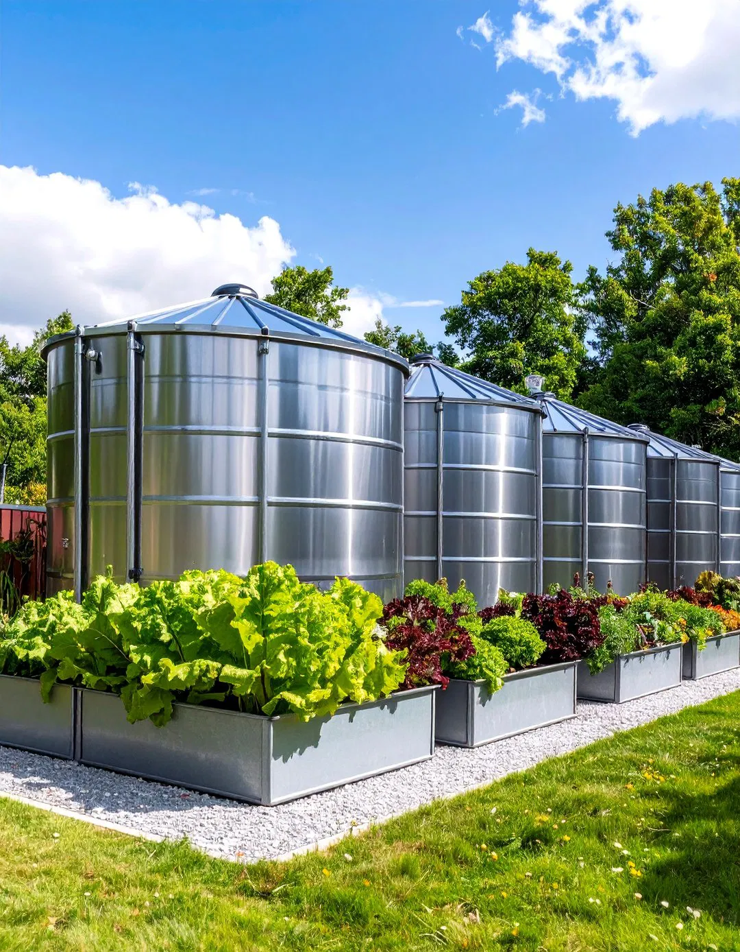 Stock Tank Vegetable Garden
