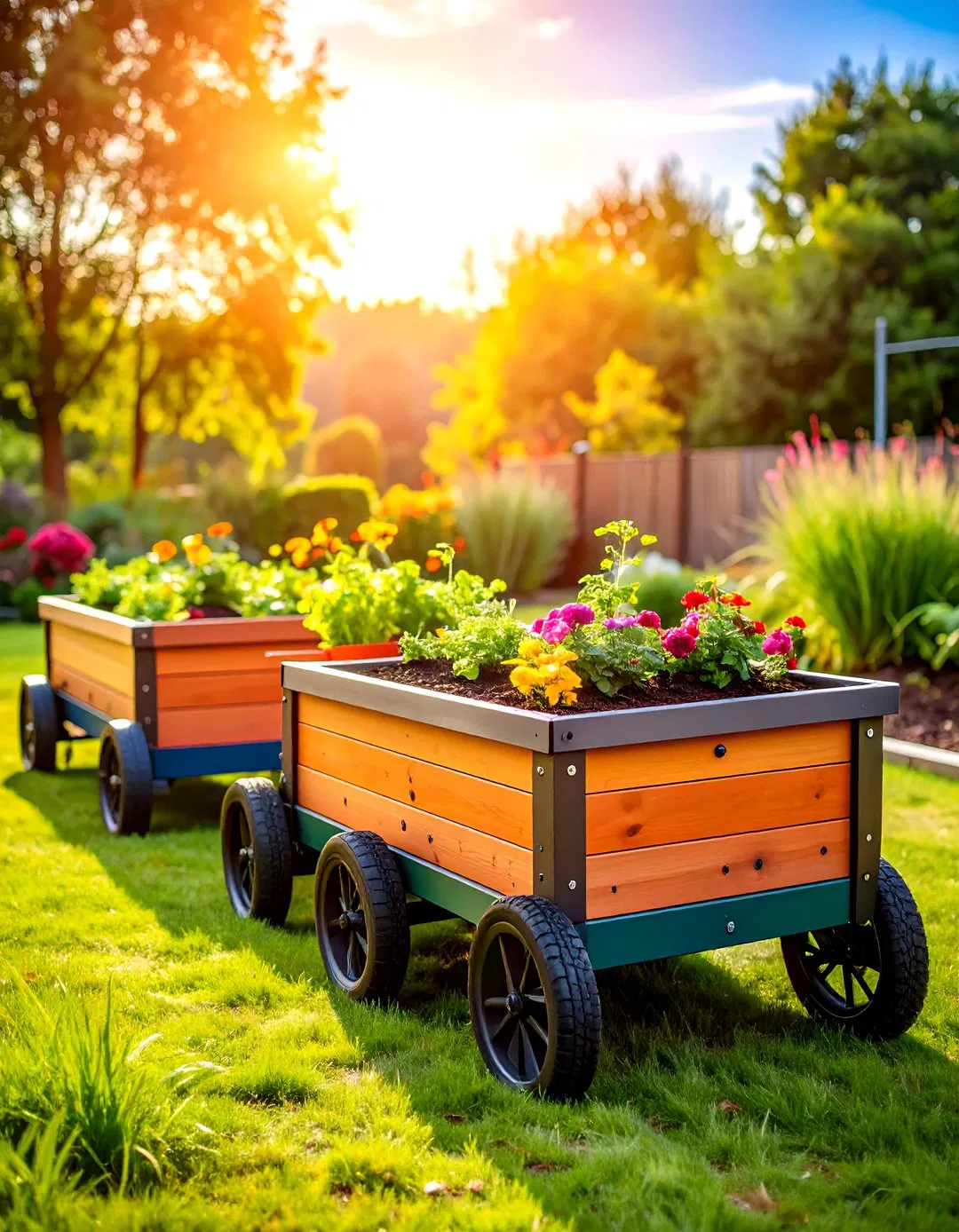 Mobile Raised Bed System