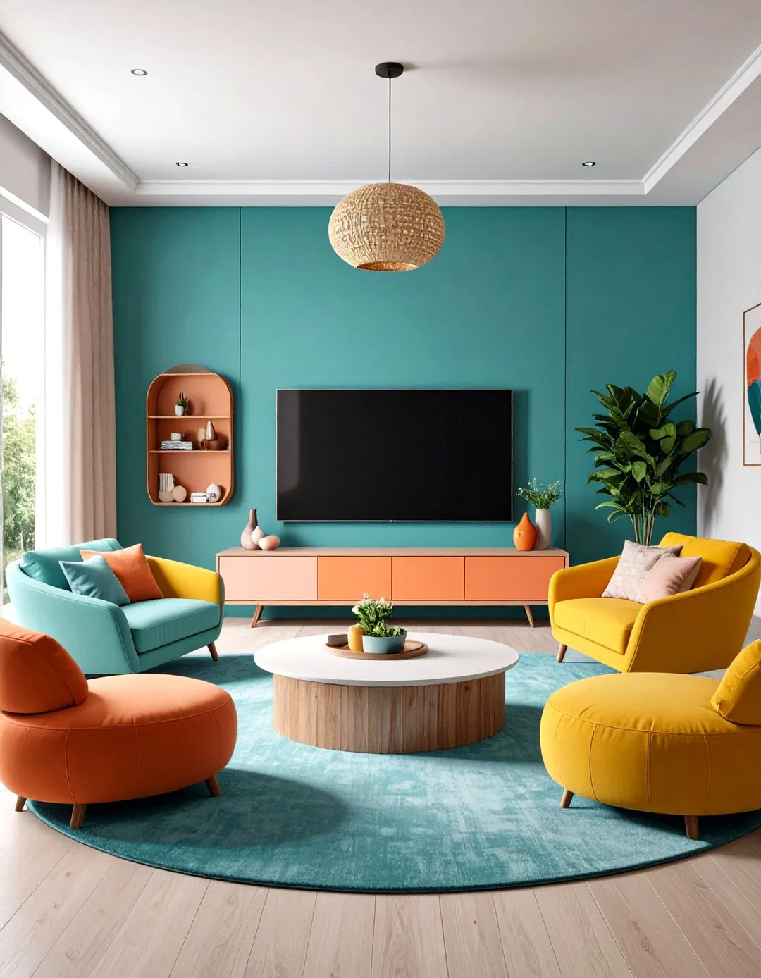 Family Friendly Layout - TV Room Ideas