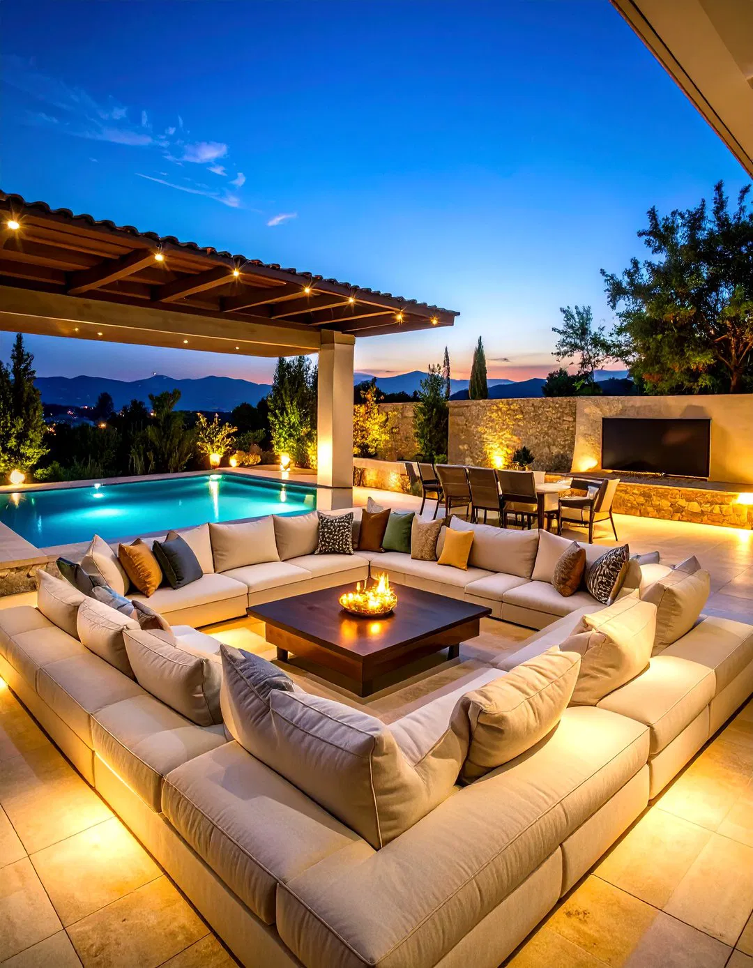 Conversation Pit Revival - TV Room Ideas