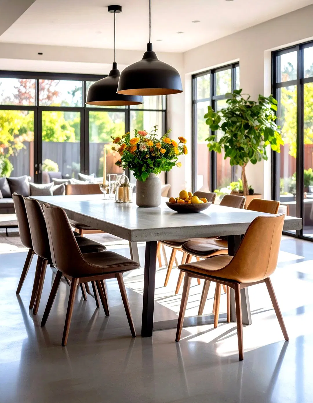 Concrete Industrial Tables