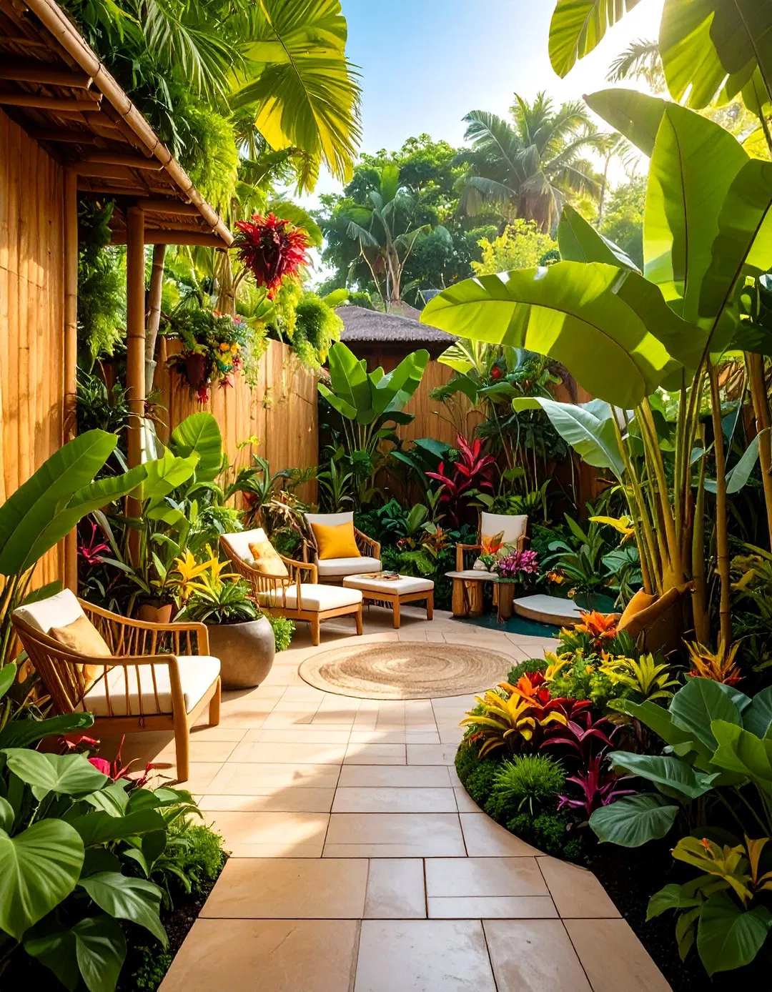 Tropical Terraced Gardens - Tiered Garden Ideas