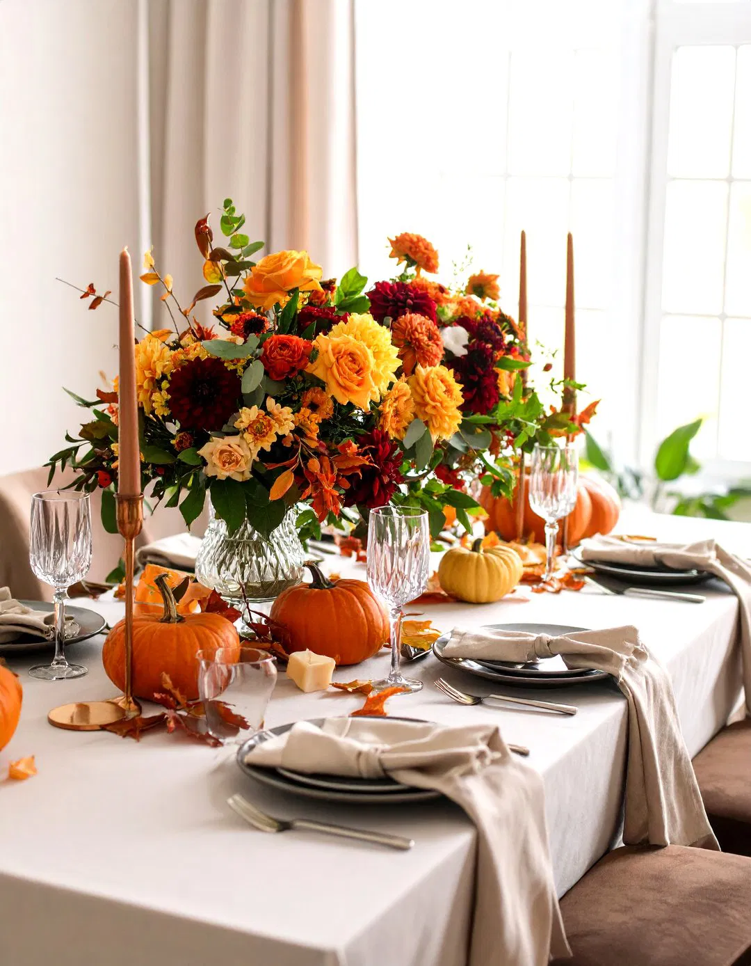 Sophisticated Autumn Floral Displays