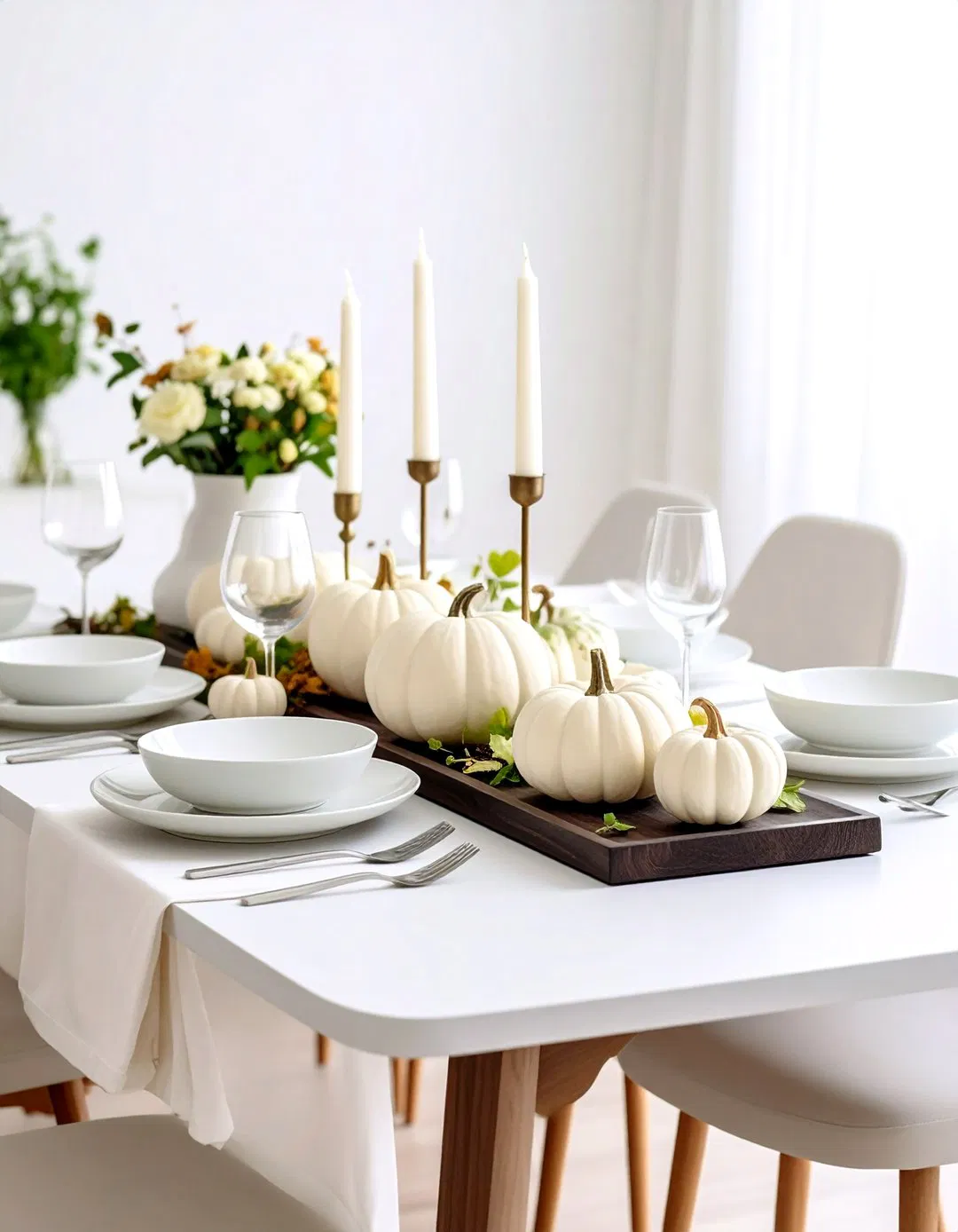 Sleek Modern Minimalist Thanksgiving
