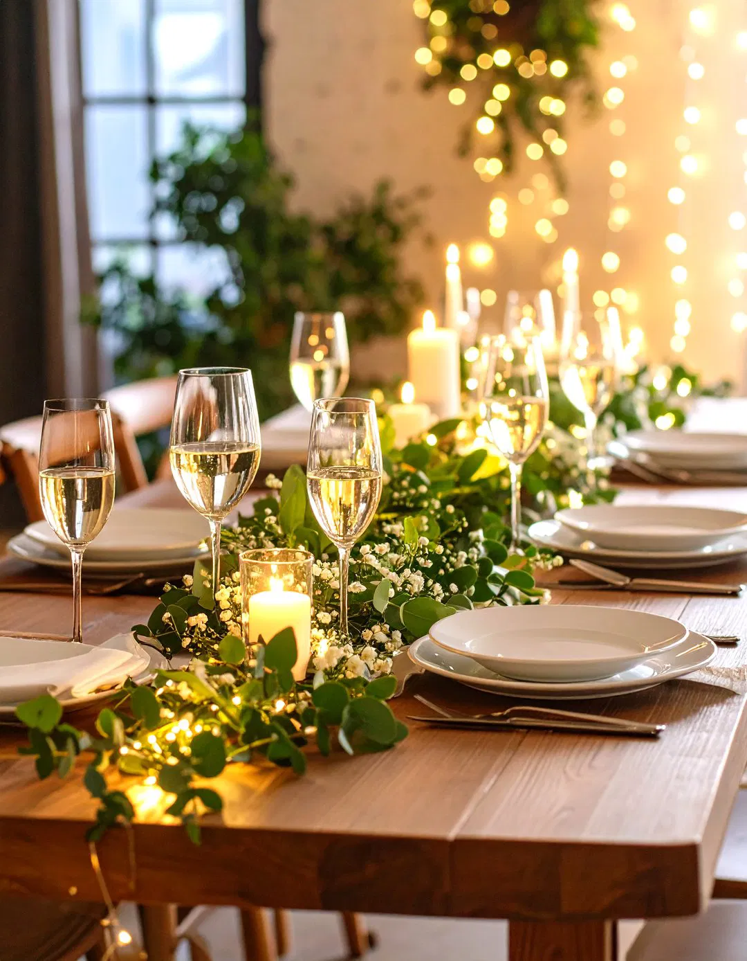 Fresh Eucalyptus Garland Elegance