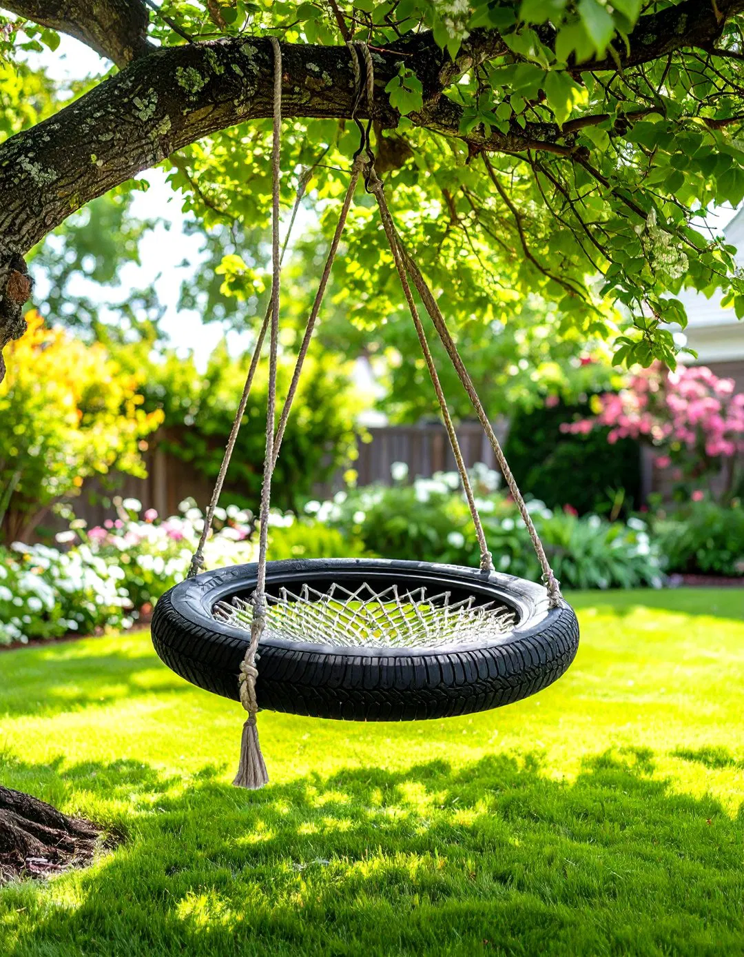 Nest Style Web Center Tire Swing