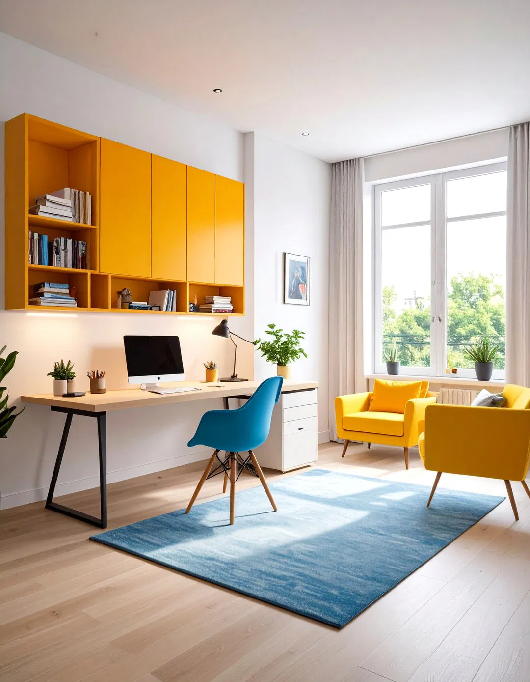Wall Mounted Desk Office