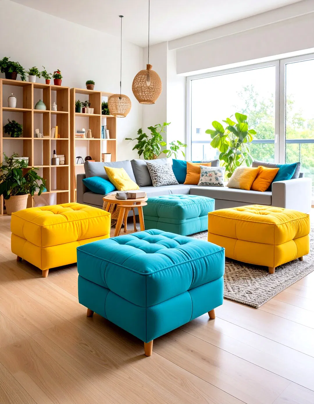 Hidden Storage Ottomans