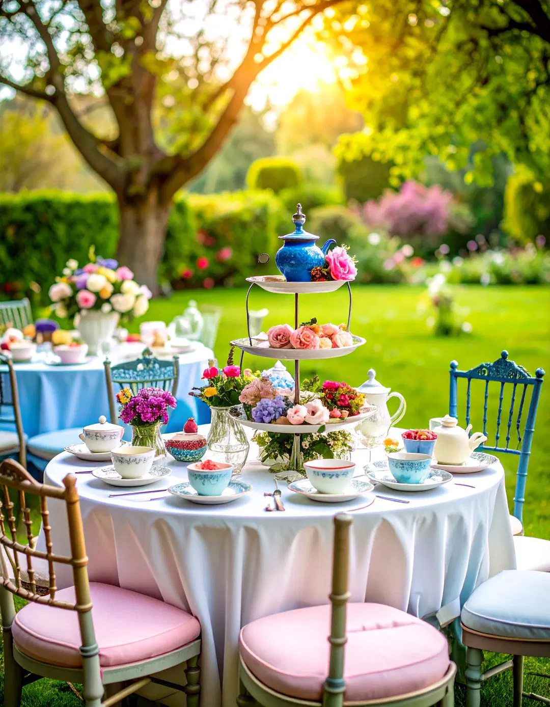 Classic Vintage Tea Party - Spring Wedding Ideas