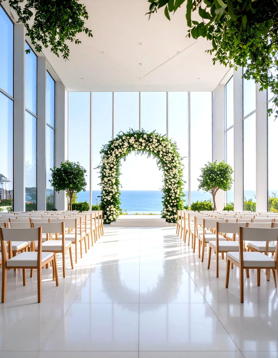 Sleek Minimalist Spring Wedding - Spring Wedding Ideas