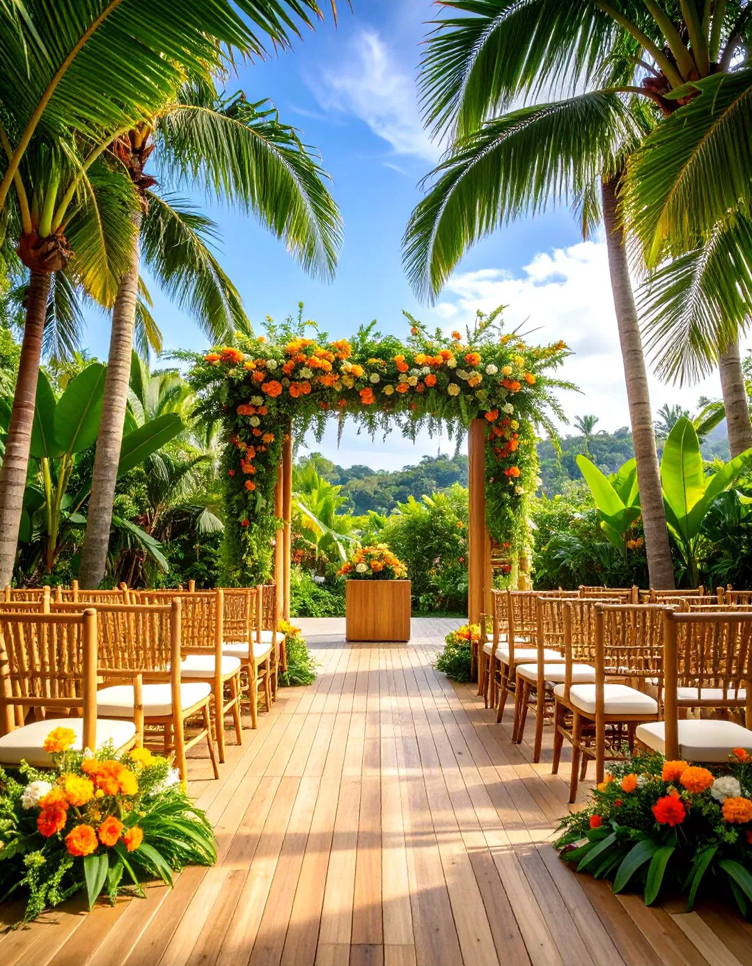 Tropical Spring Escape - Spring Wedding Ideas