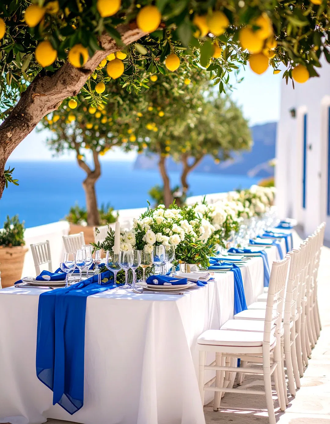 Mediterranean Coastal Celebration - Spring Wedding Ideas