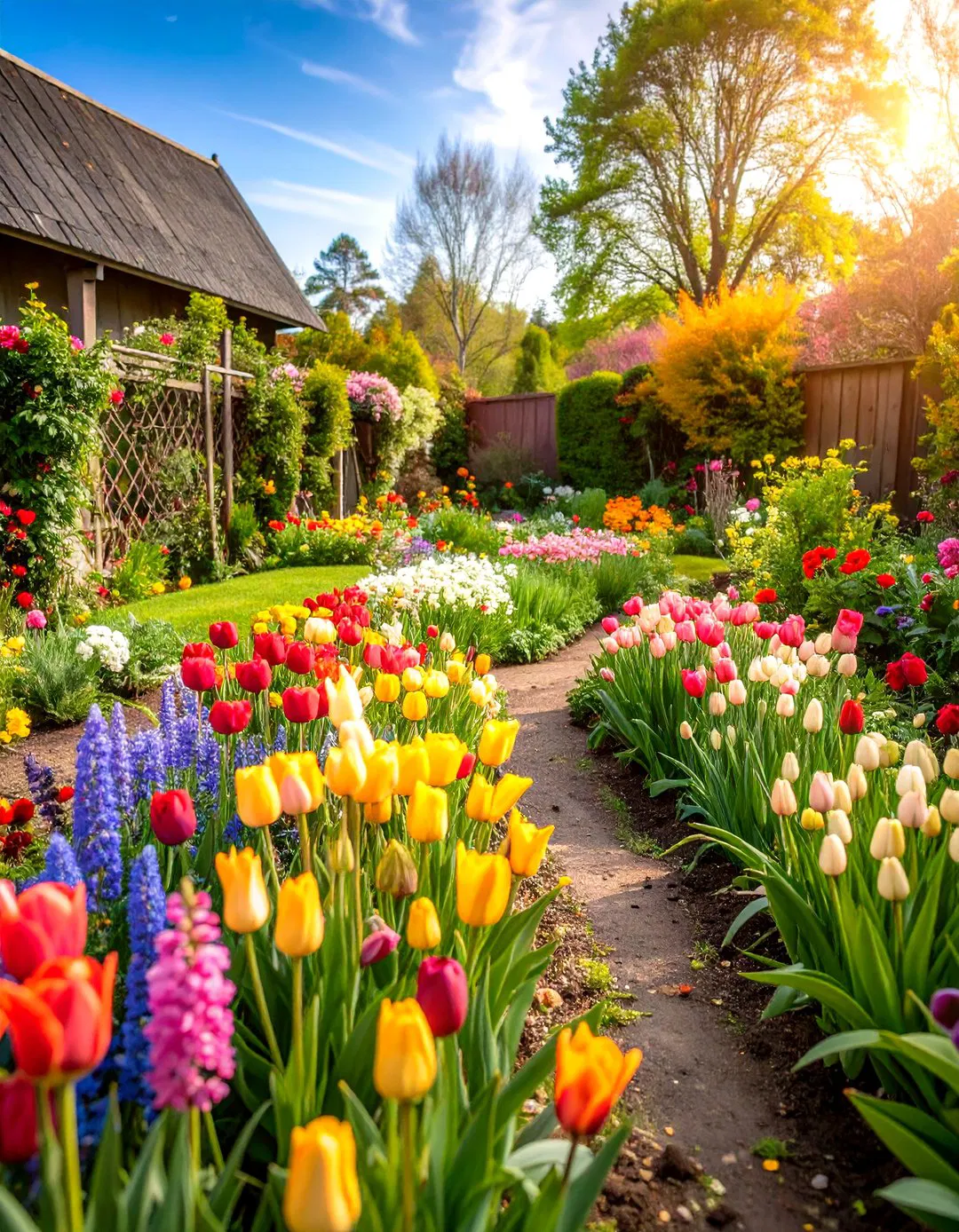 Spring Cutting Garden Layout