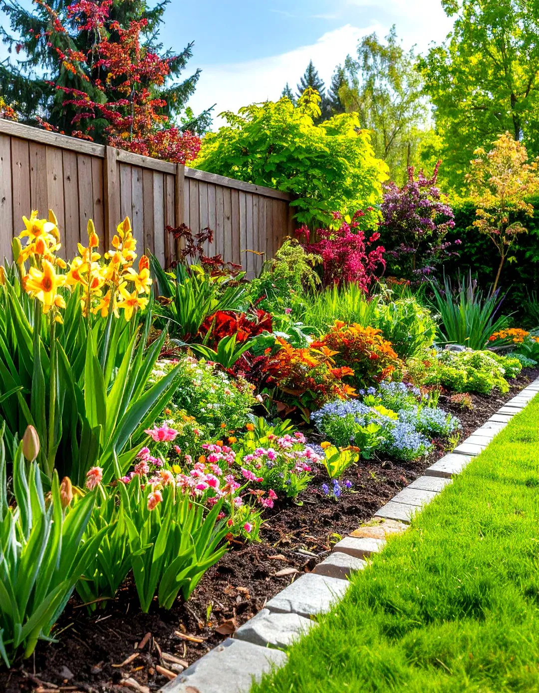 Three Season Perennial Border