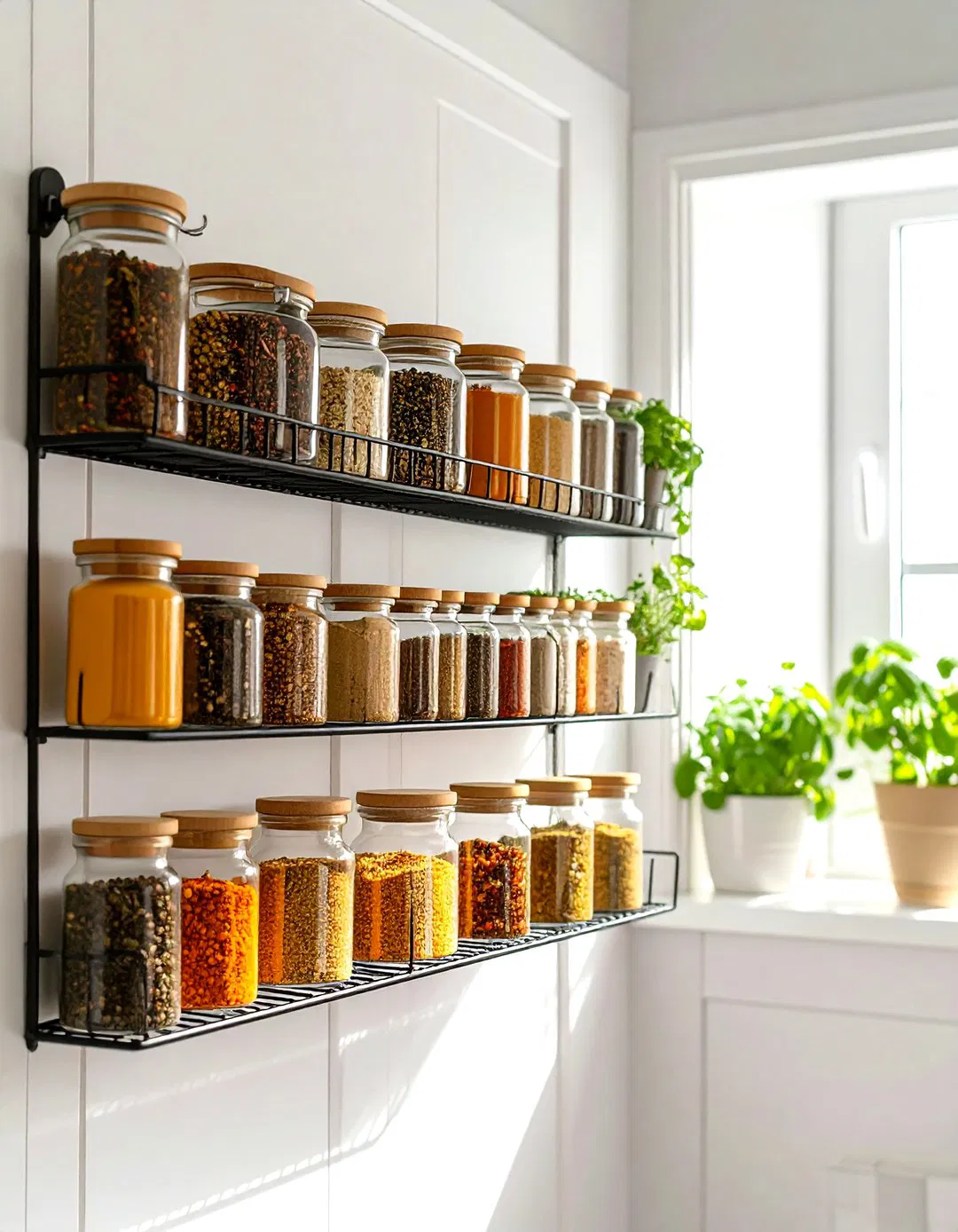 Cabinet Door Hanging Spice Racks - 24 Spice Rack Ideas