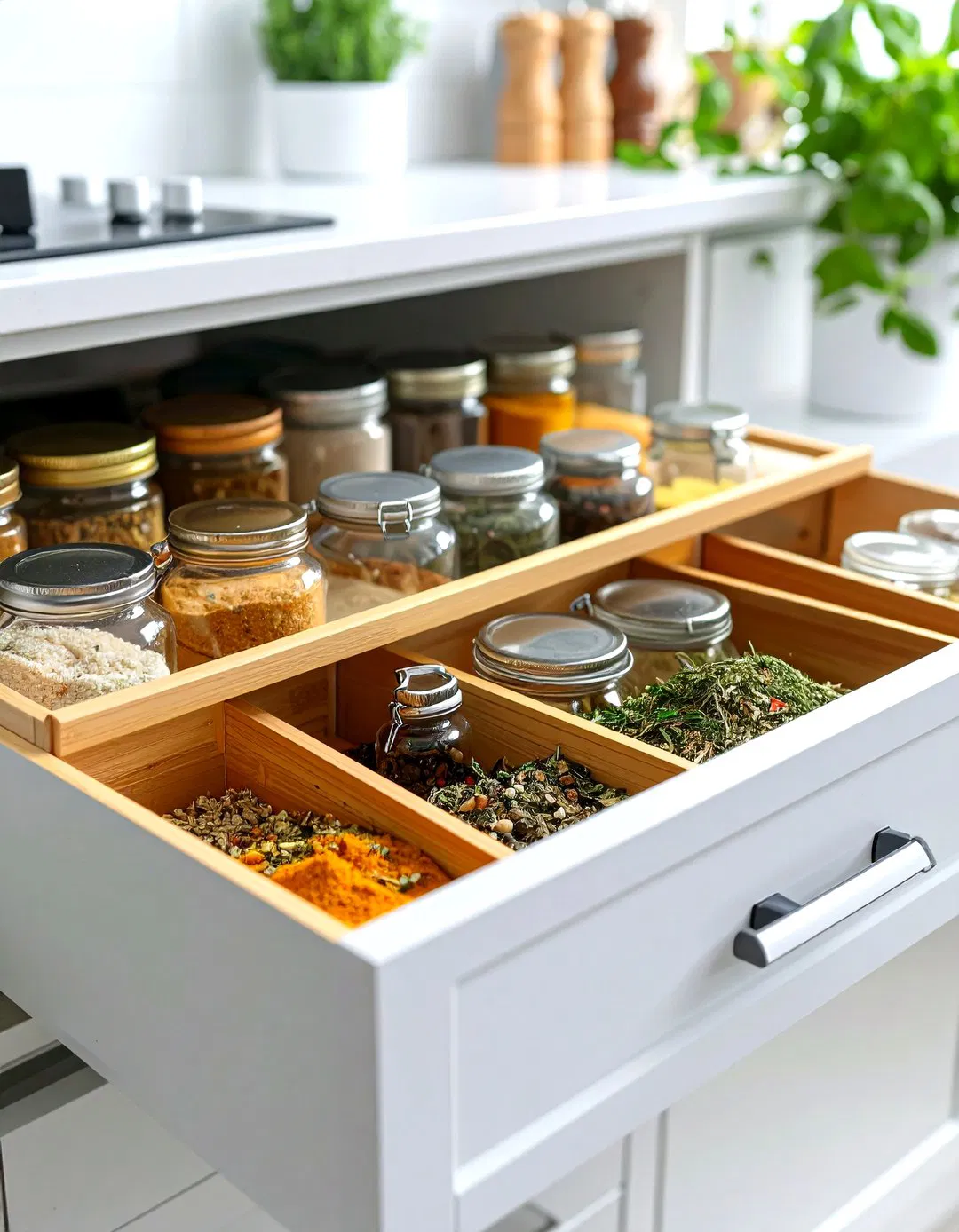 Drawer Insert Spice Organizers - 24 Spice Rack Ideas