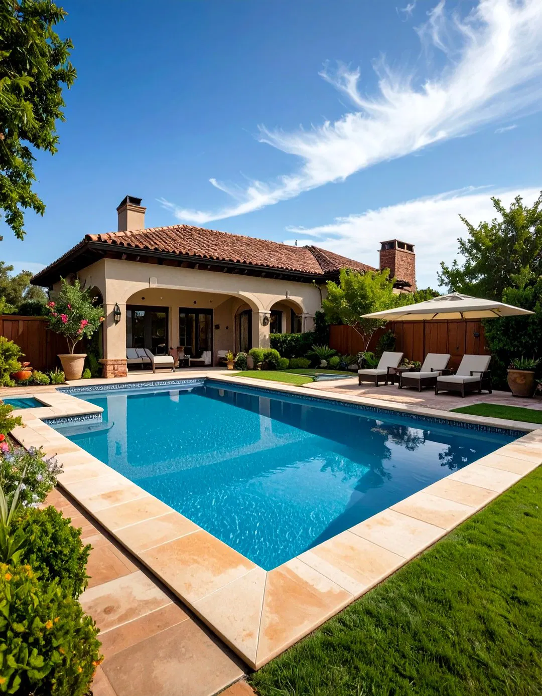 Colonial Revival Spool Pool