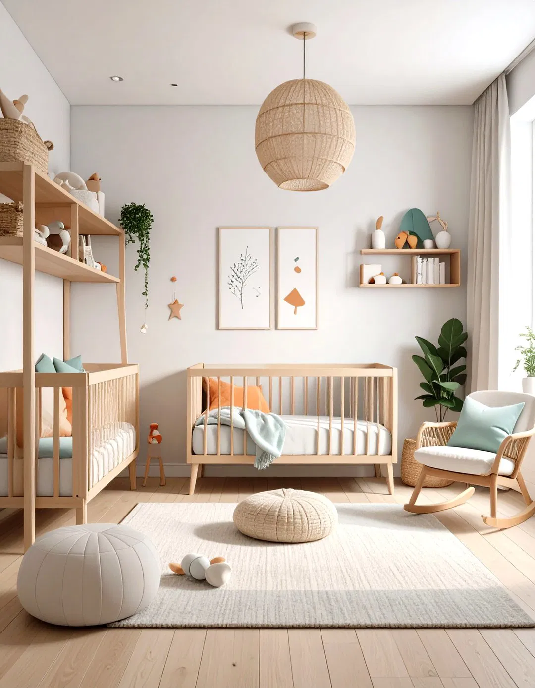 Modern Minimalist Sports Nursery