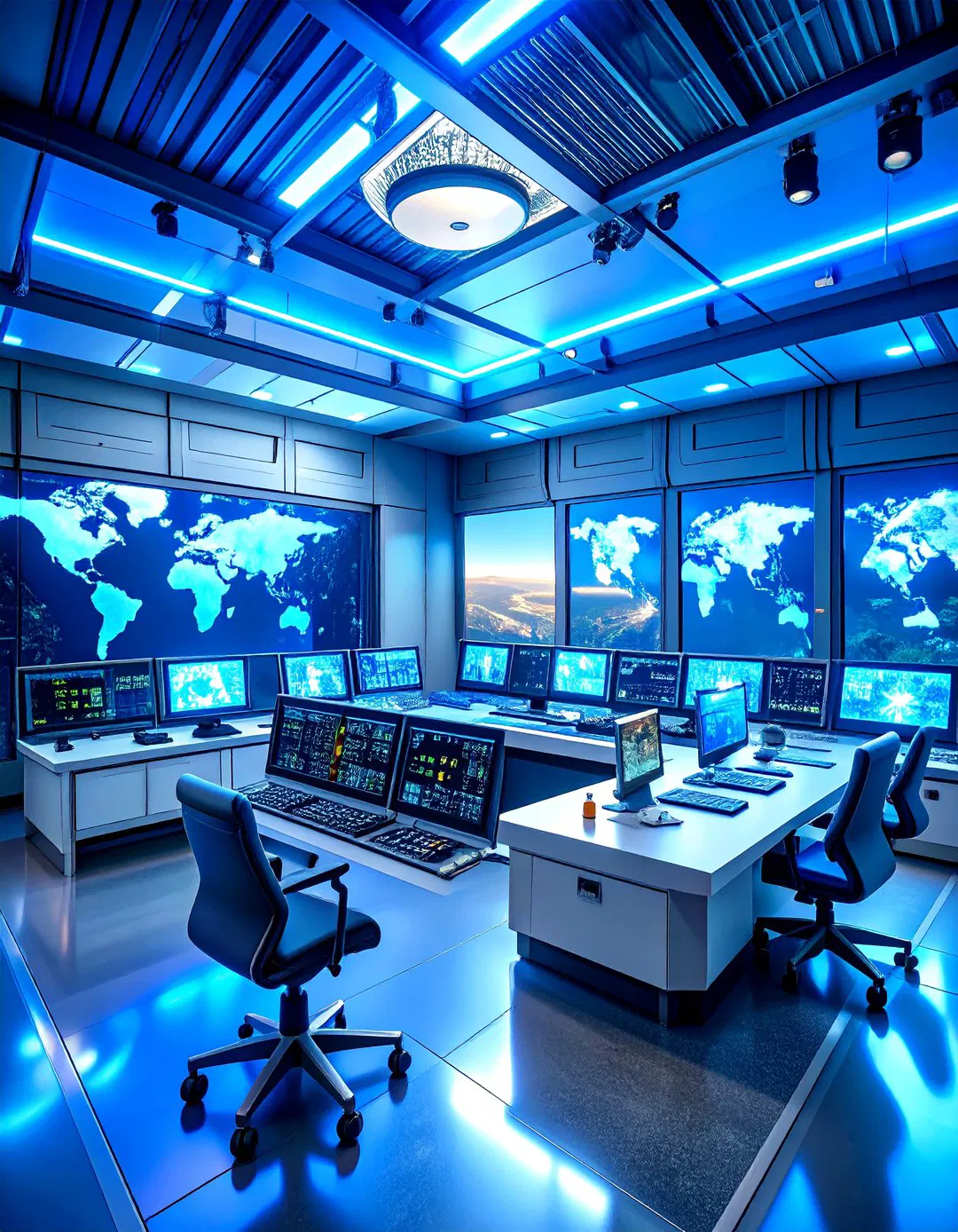 Hoth Rebel Base Command Room - Star Wars Man Cave