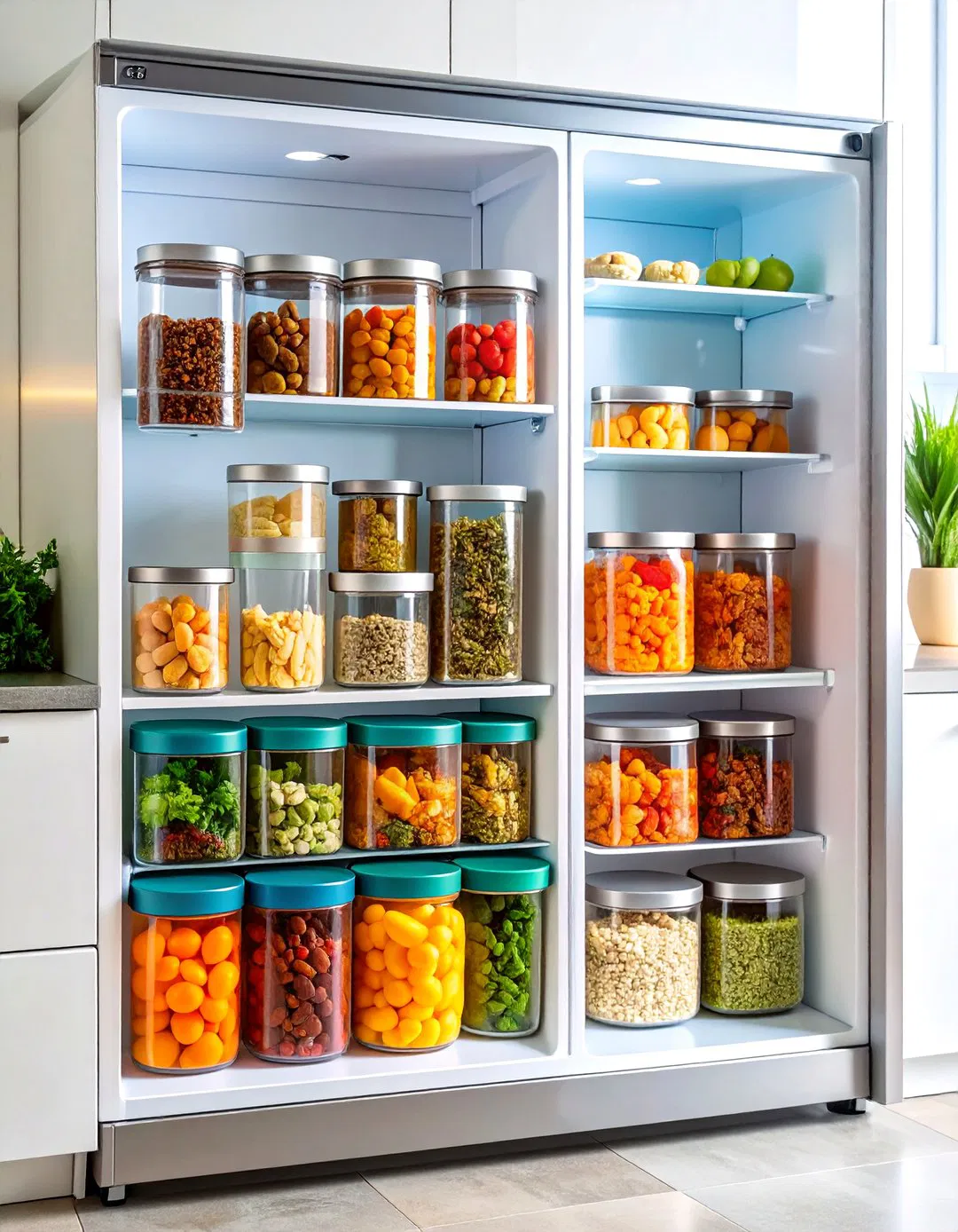 Magnetic Spice Tin Snack Storage - Snack Storage Ideas